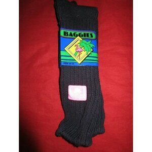 1 Pair Med Vintage Classic Retro 95% Cotton Baggies Women Socks Navy USA 10-13